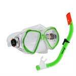 Masque de plongée série loisirs Scaup Cora avec tuba pour enfants